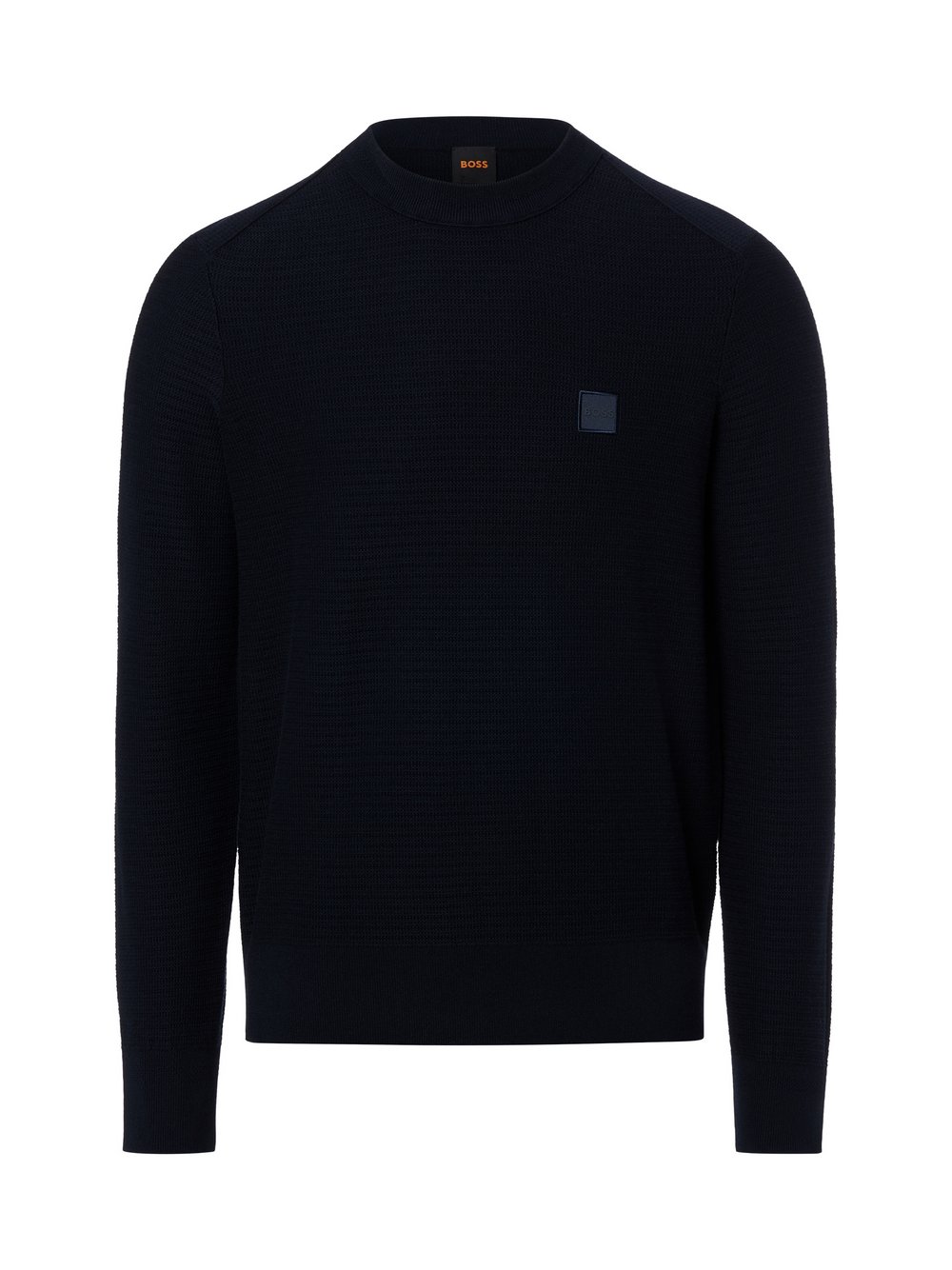 Thumbnail - BOSS Orange Strickpullover mit Cashmereanteil Herren Baumwolle blau, M