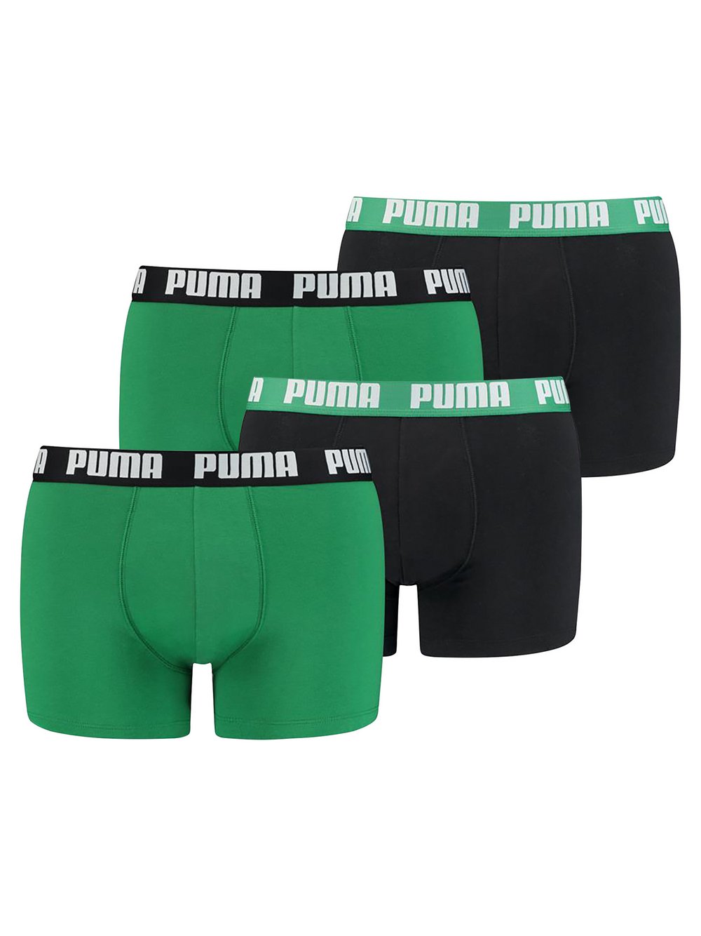 Puma Boxershort 4er Pack Herren Baumwolle mehrfarbig, XL