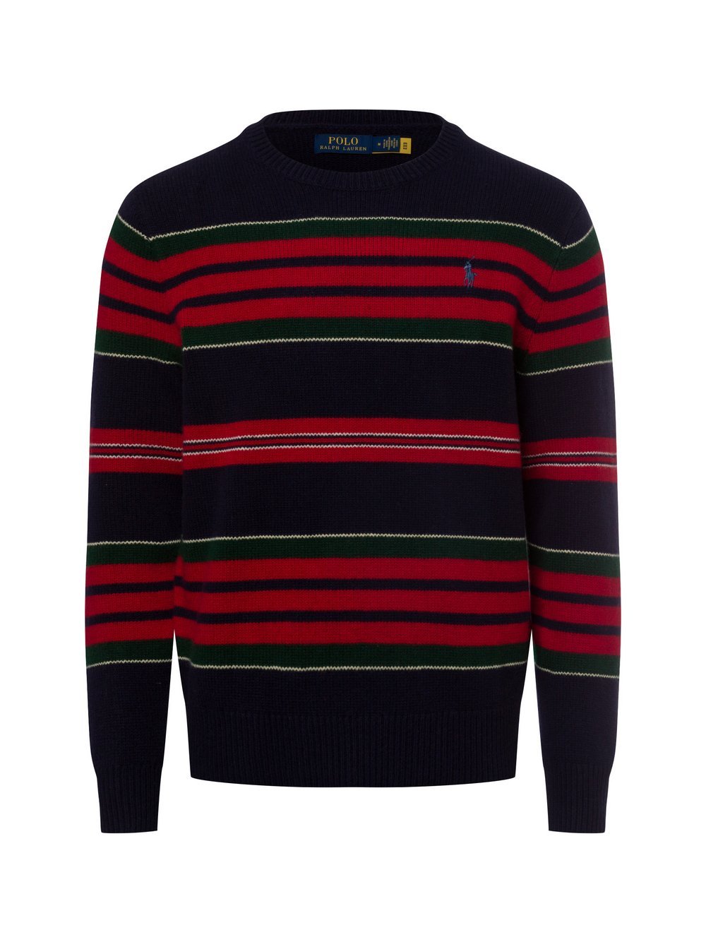 Polo Ralph Lauren Pullover Herren Wolle mehrfarbig gestreift, XXL