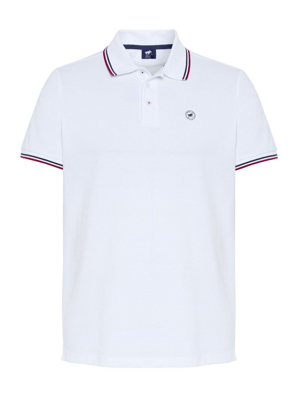 Polo Sylt Poloshirt Herren Baumwolle weiß, XXL