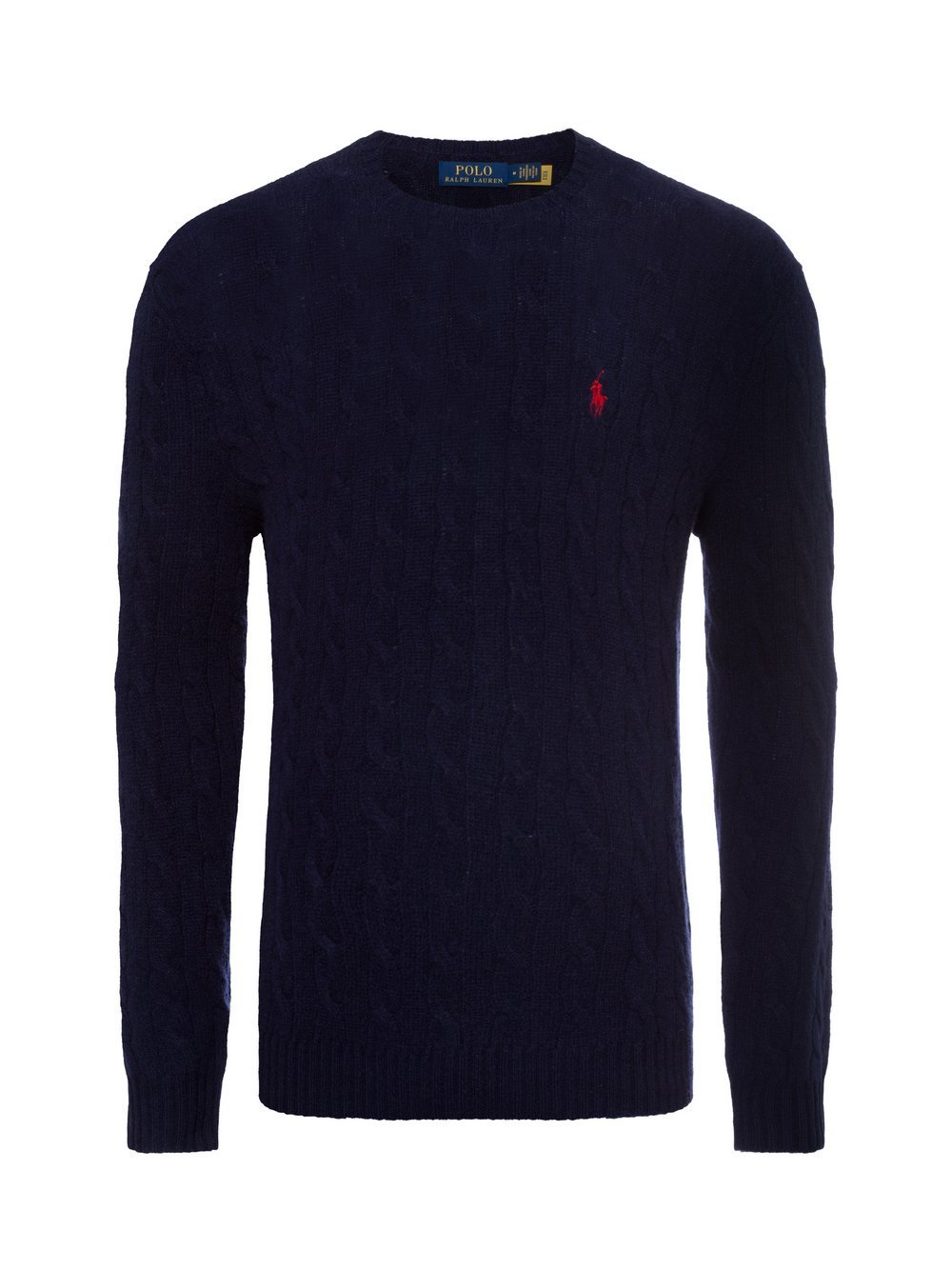 Polo Ralph Lauren Pullover mir Cashmere-Anteil Herren Wolle blau, XXL