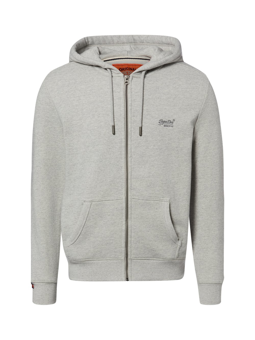 Superdry Grau Kapuzenjacke Logo Essential - Bild 6
