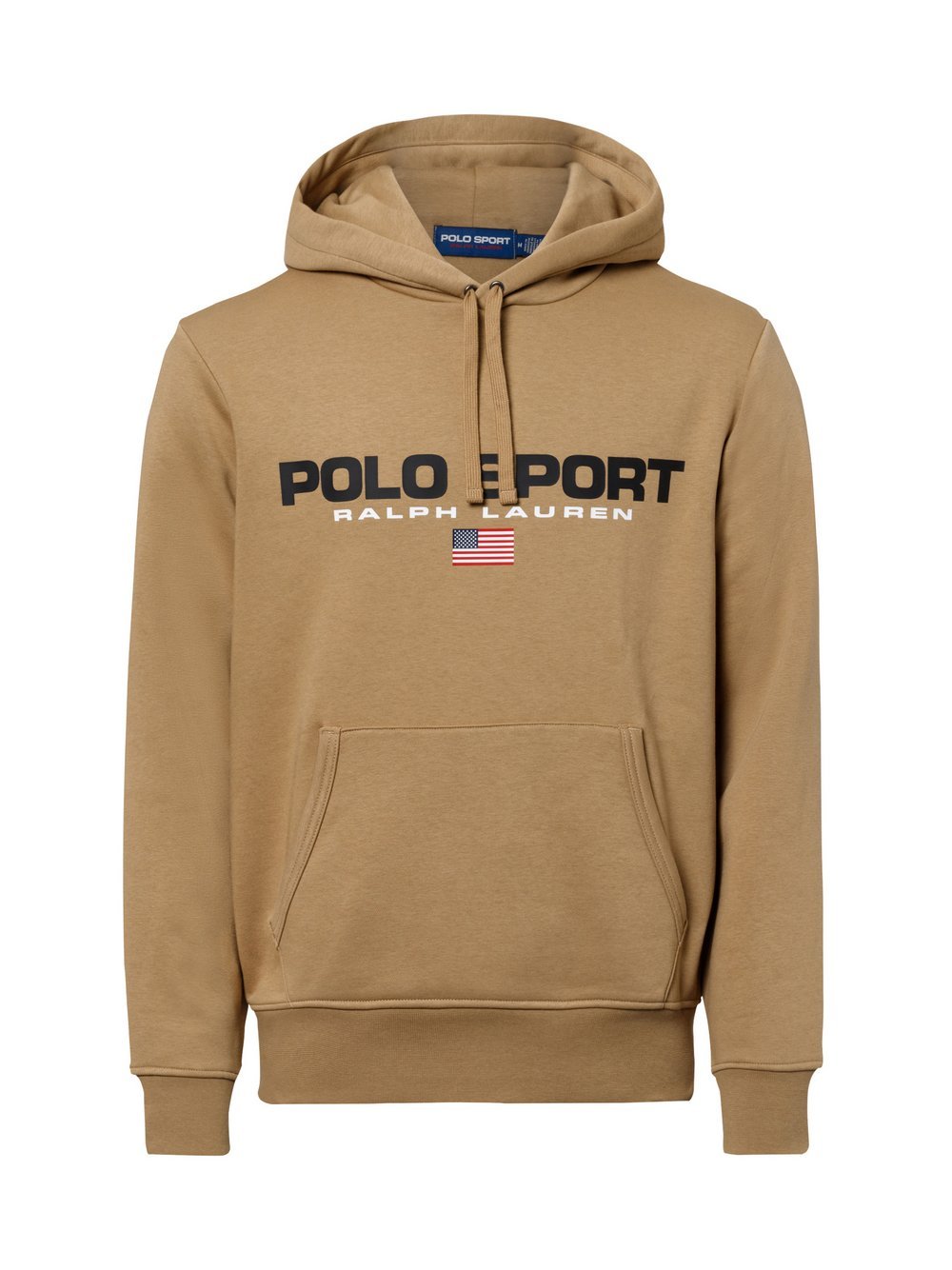 Polo Sport Kapuzenpullover Herren Baumwolle braun, L