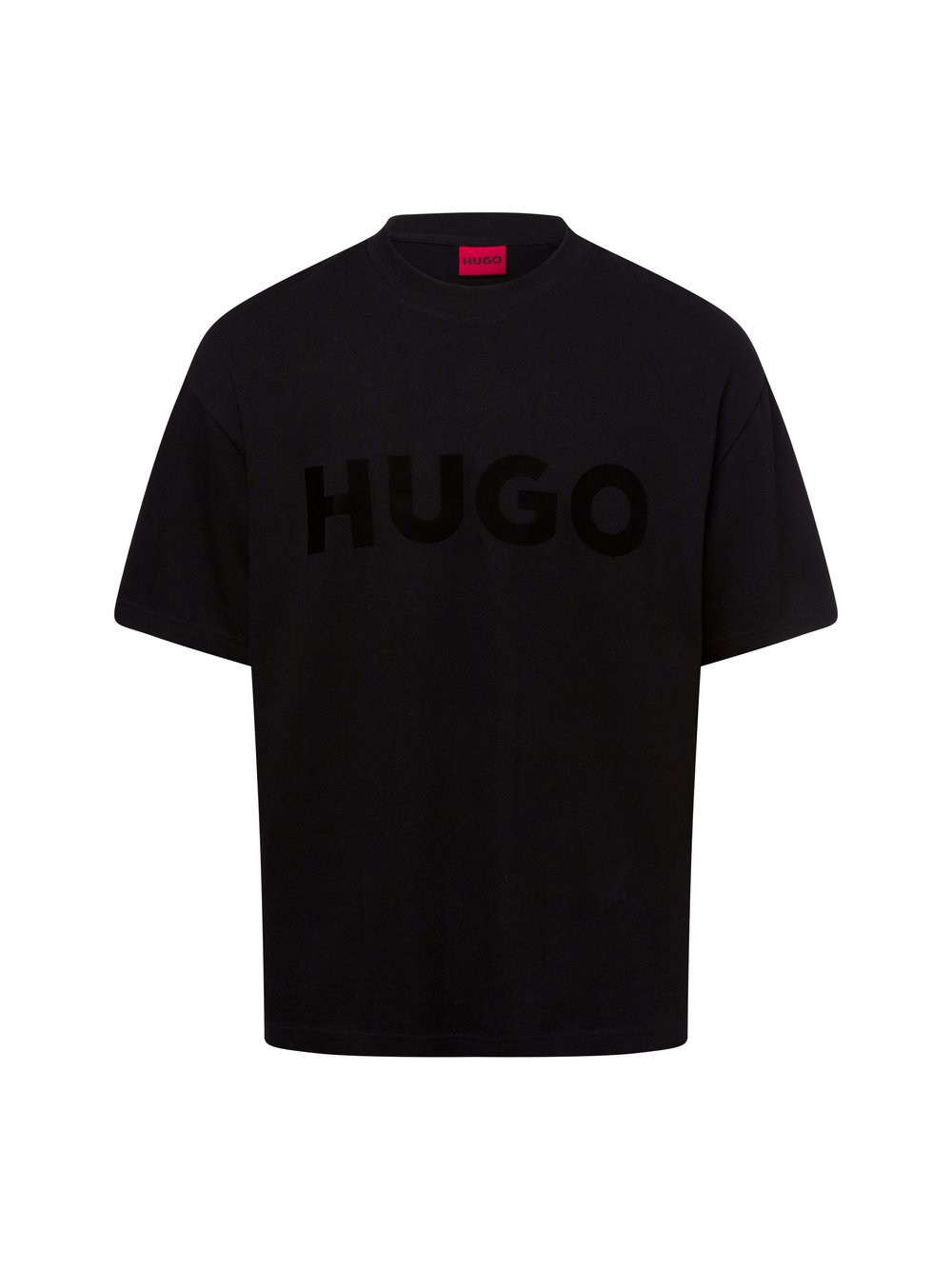 HUGO T-Shirt Herren Baumwolle schwarz, XL