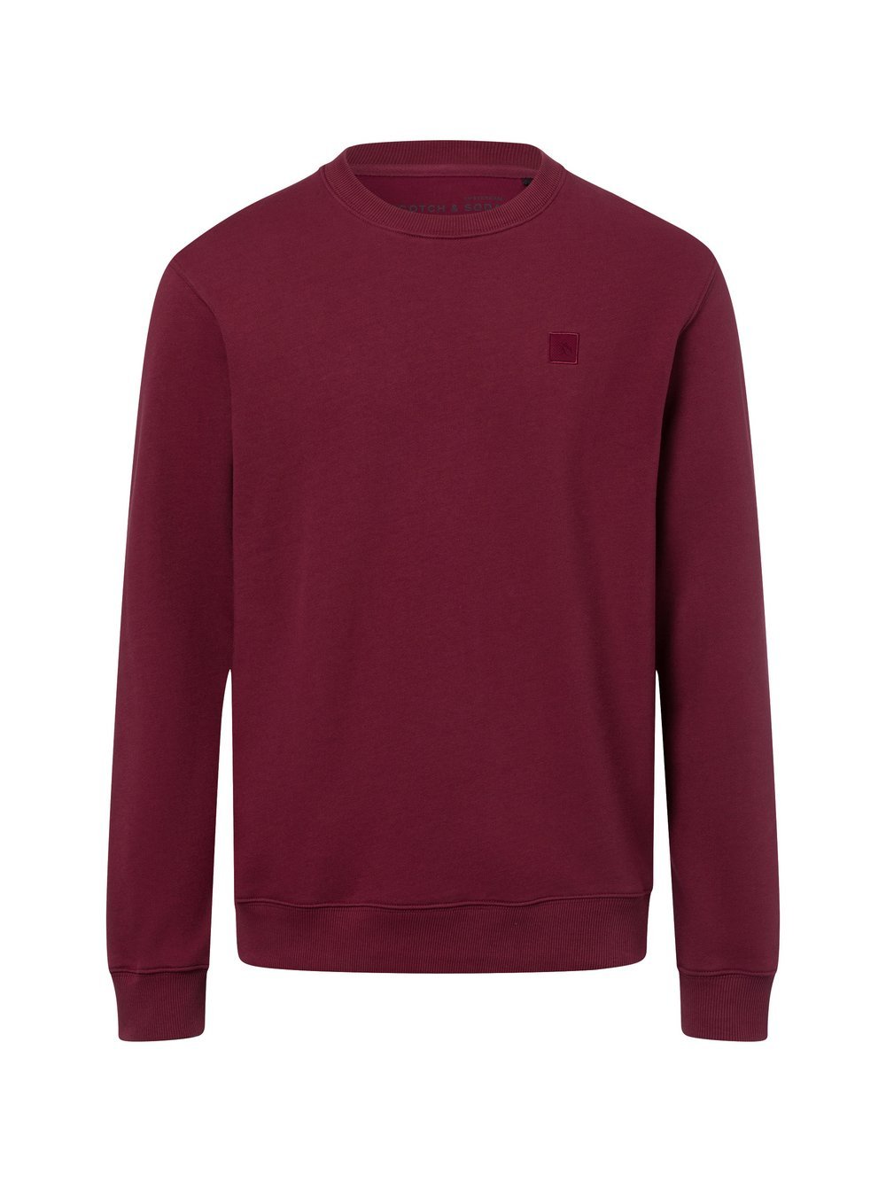 Scotch & Soda Sweatshirt Herren Baumwolle rot, L