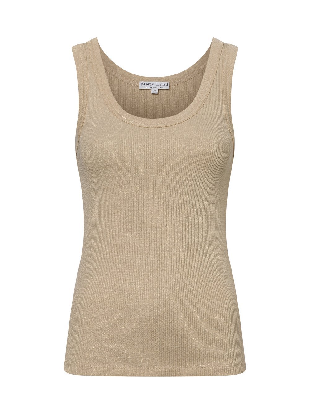 Marie Lund Top Damen Viskose gold, XS