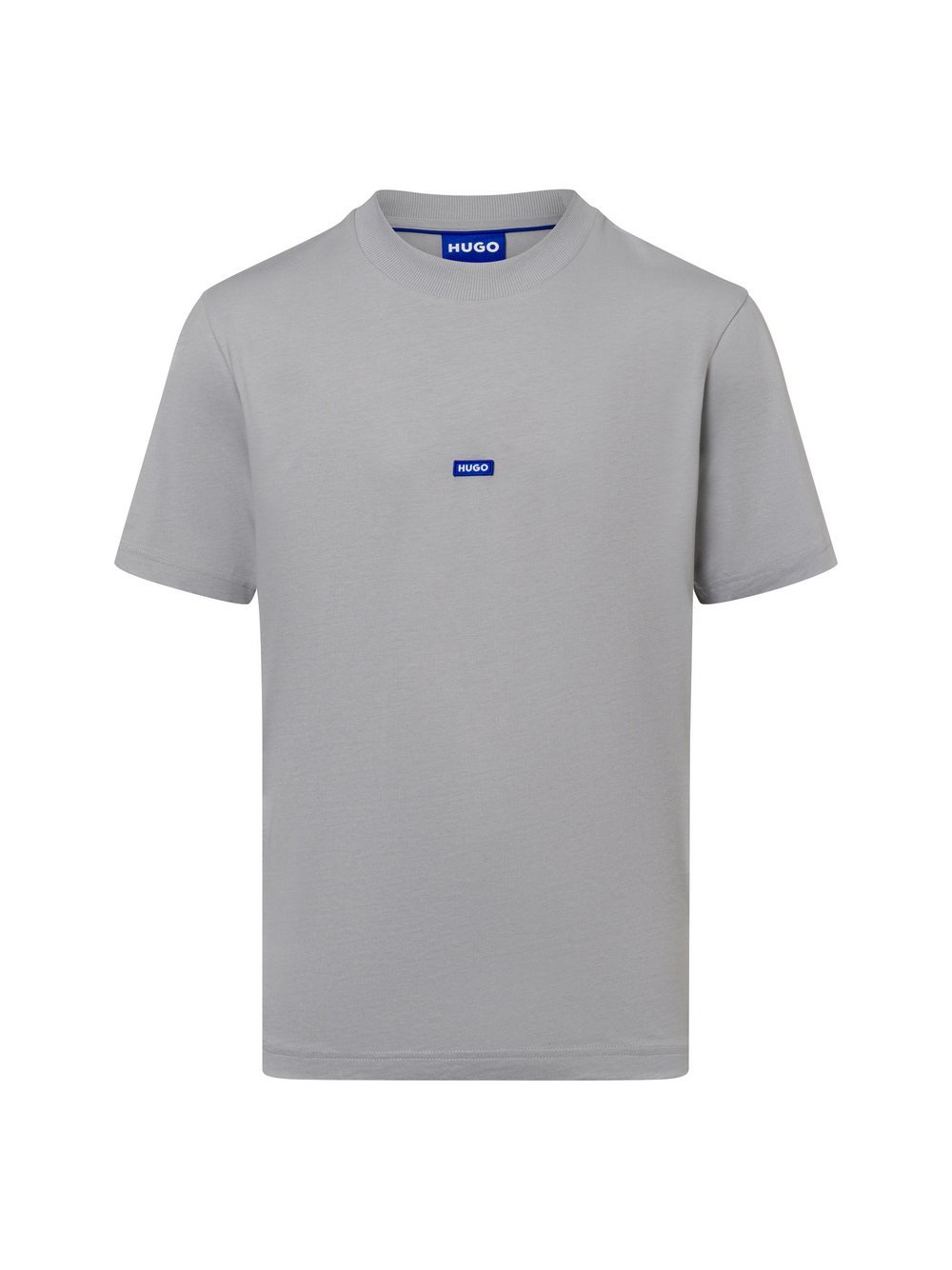 HUGO BLUE T-Shirt Herren Baumwolle grau, S