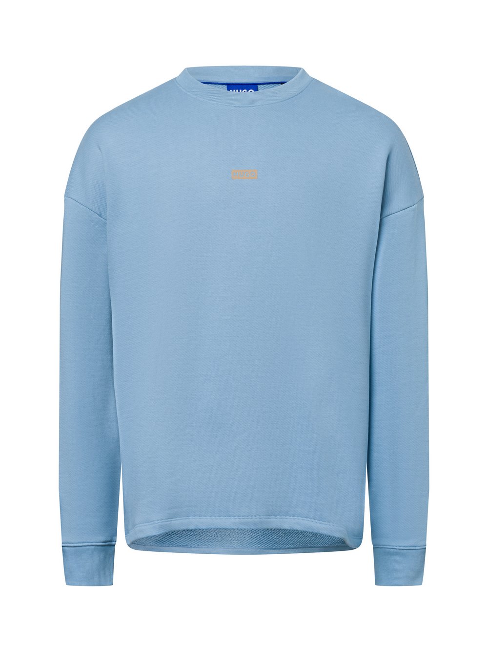 HUGO BLUE Sweatshirt Herren Baumwolle blau, L