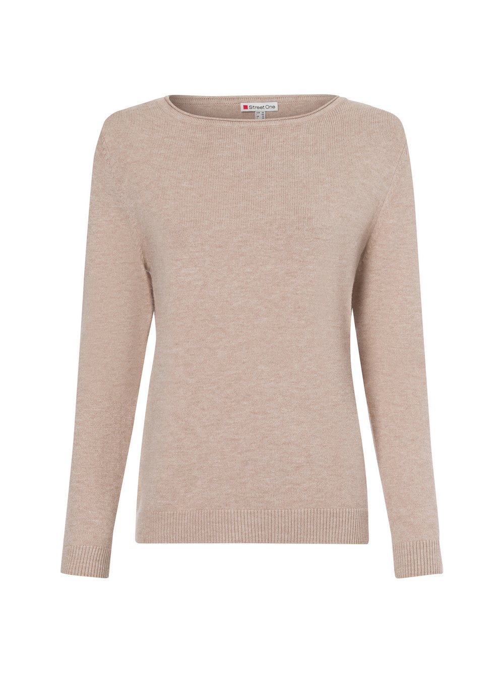 Street One Strickpullover Damen Viskose beige, 38