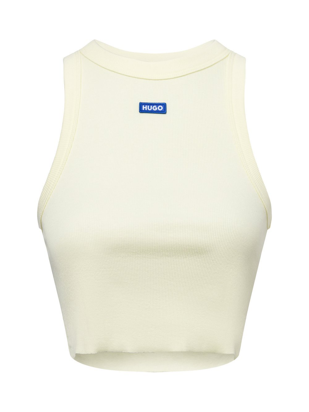 HUGO BLUE Tanktop Damen Baumwolle gelb, XS