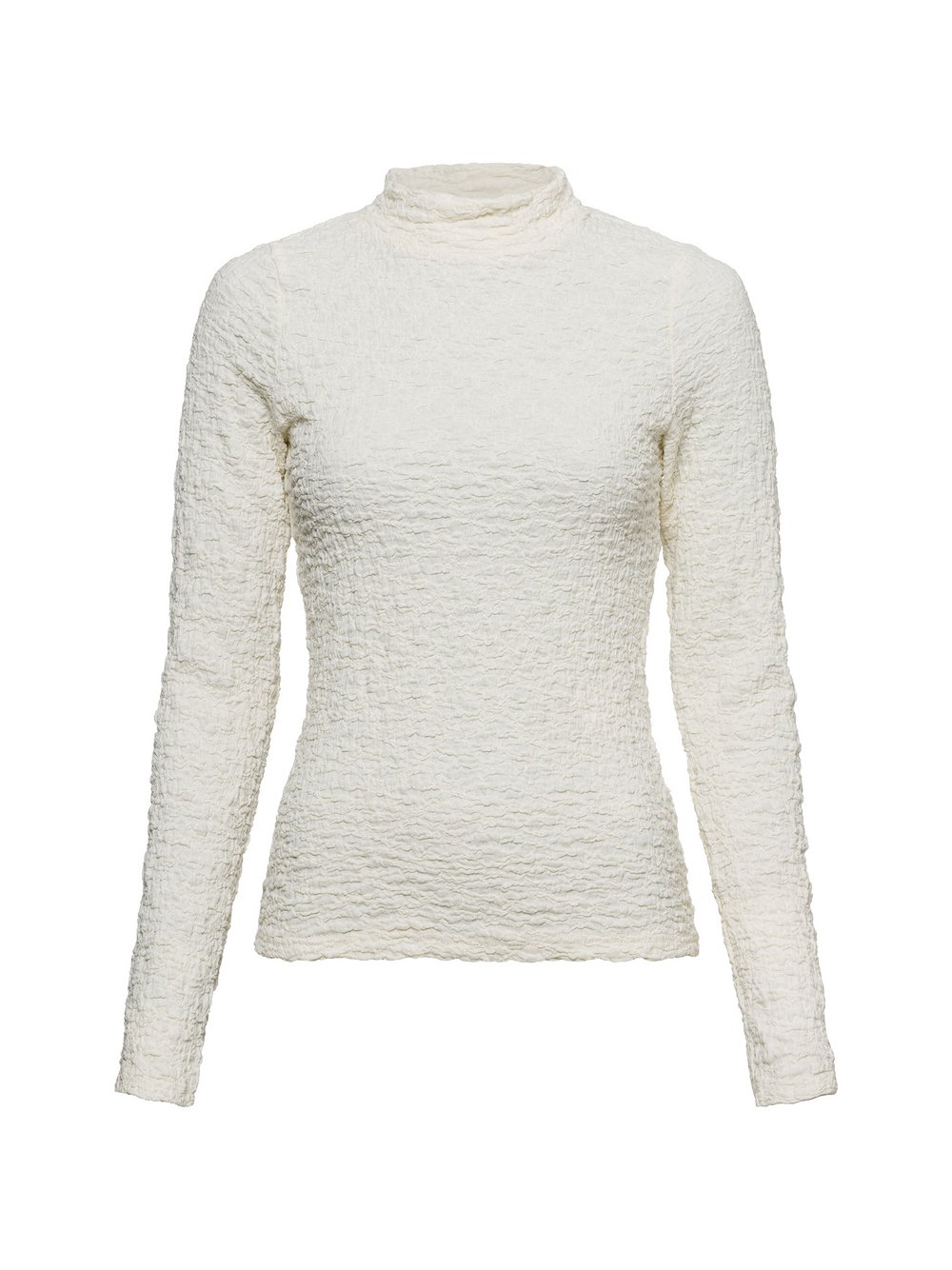 mbyM Langarmshirt Damen Baumwolle beige, L