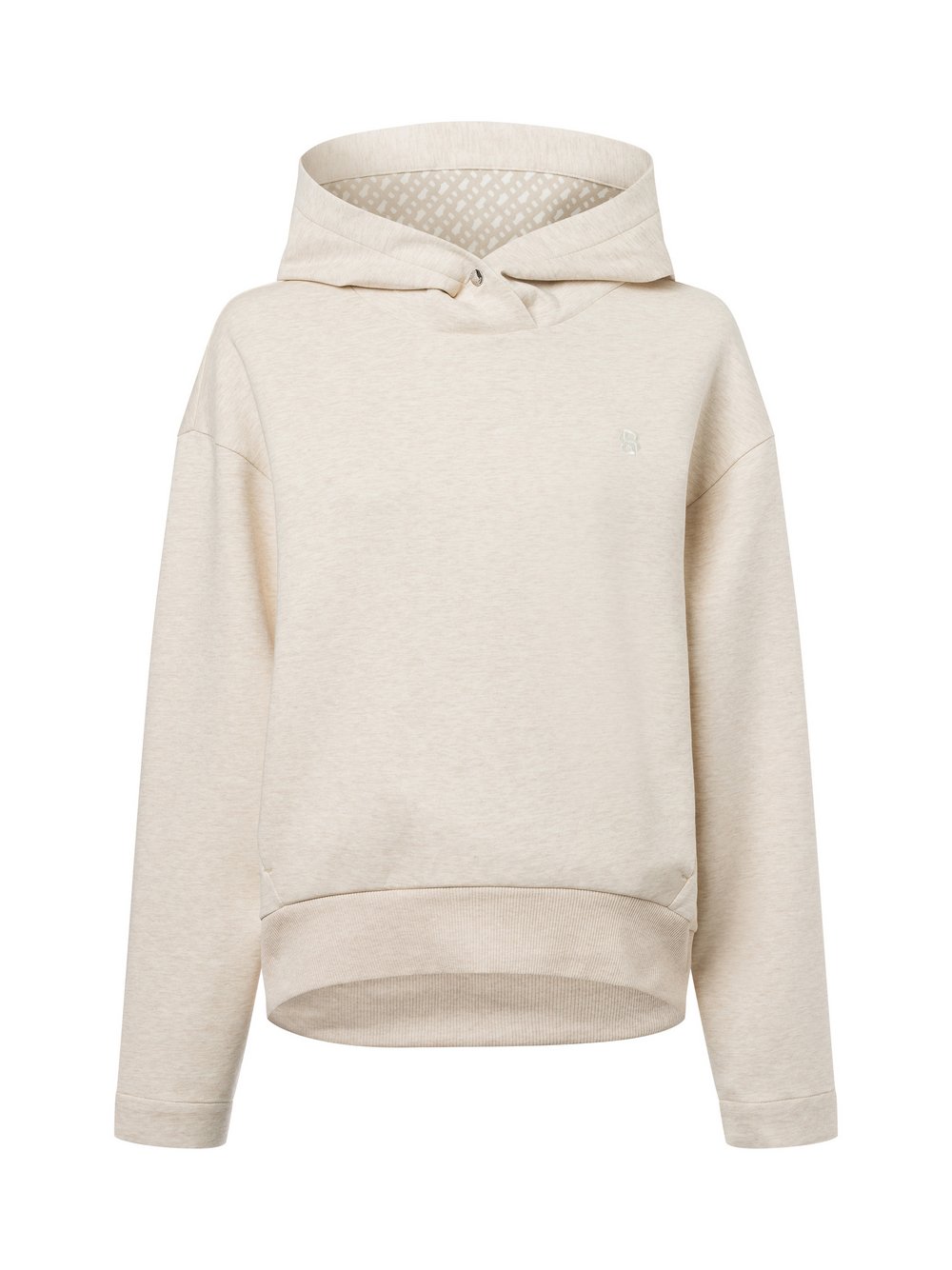 BOSS Kapuzenpullover Damen Baumwolle weiß, XL