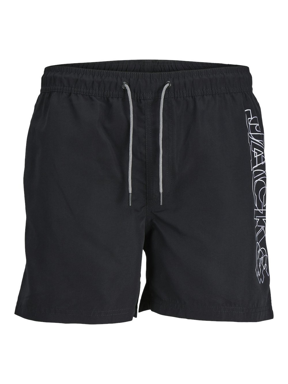 Jack & Jones Junior Badehose Jungen schwarz bedruckt, 140