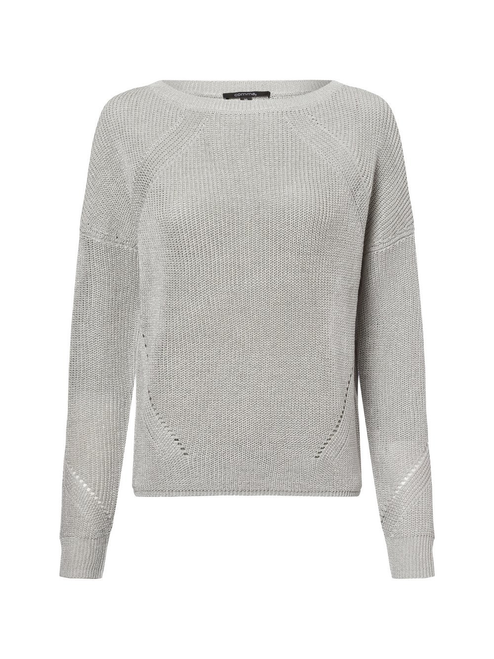 comma Strickpullover Damen silber, 42