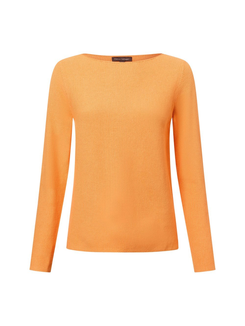 Franco Callegari Strickpullover Damen Baumwolle orange, XXXL