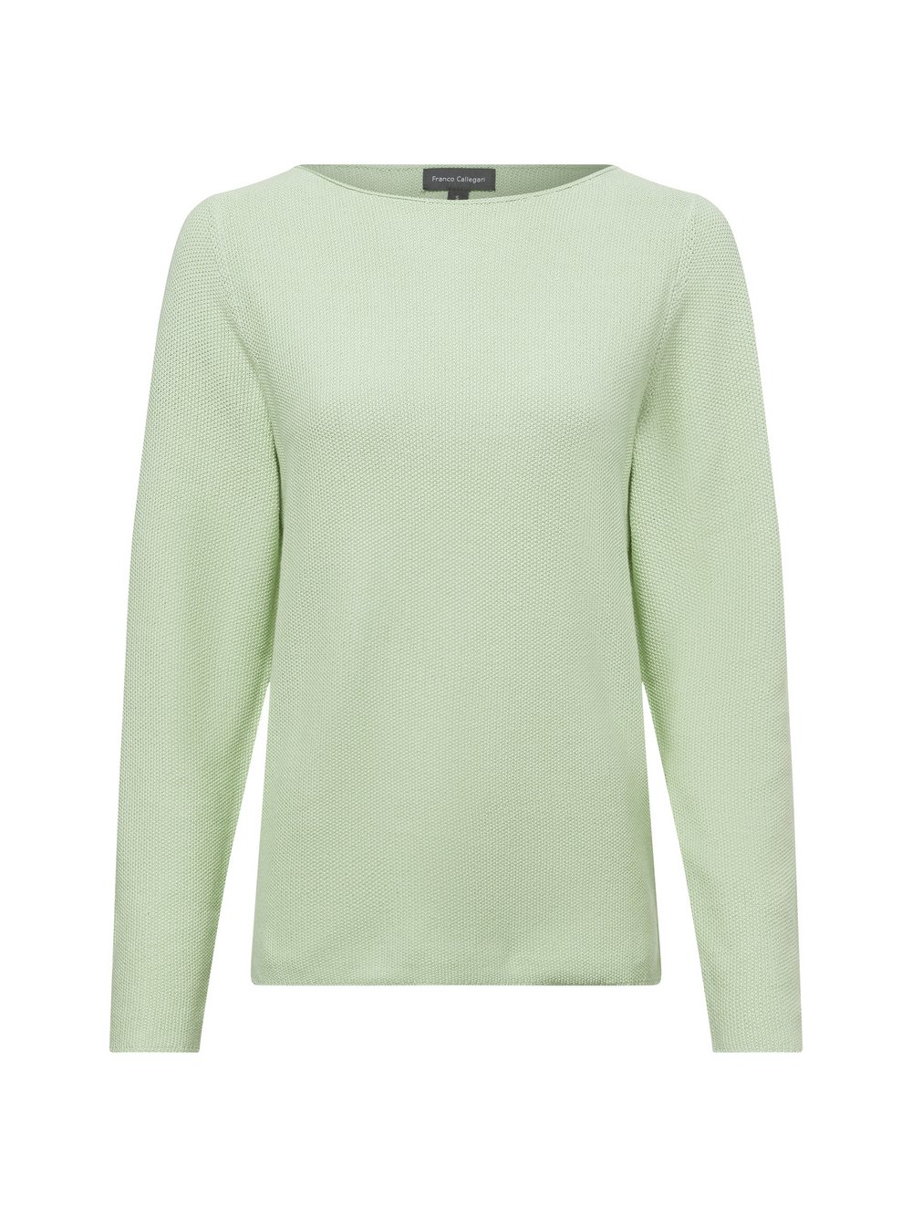 Franco Callegari Strickpullover Damen Baumwolle grün, M