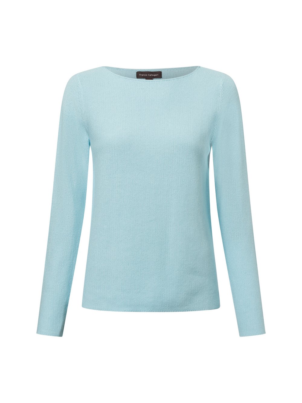 Franco Callegari Strickpullover Damen Baumwolle blau, XXXL