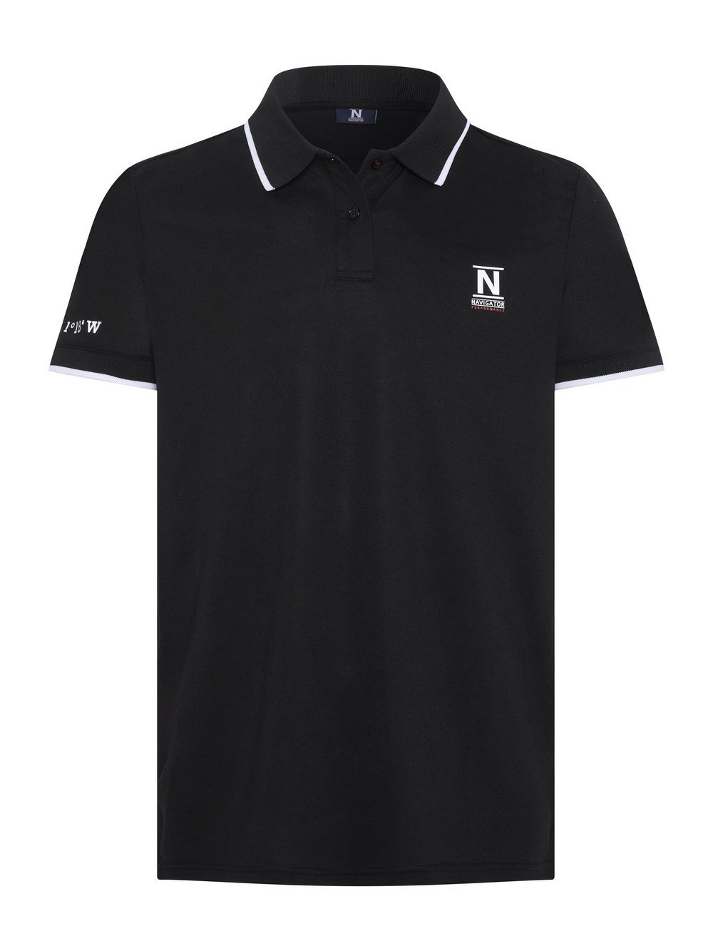 Navigator Poloshirt Herren schwarz, M