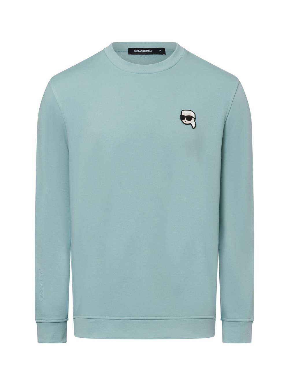 KARL LAGERFELD Sweatshirt Herren Baumwolle blau, M