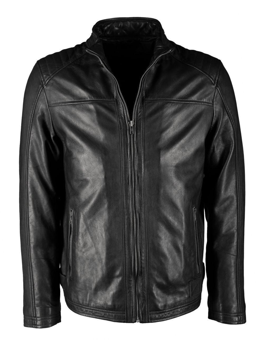 JCC Lederjacke Herren schwarz, 56