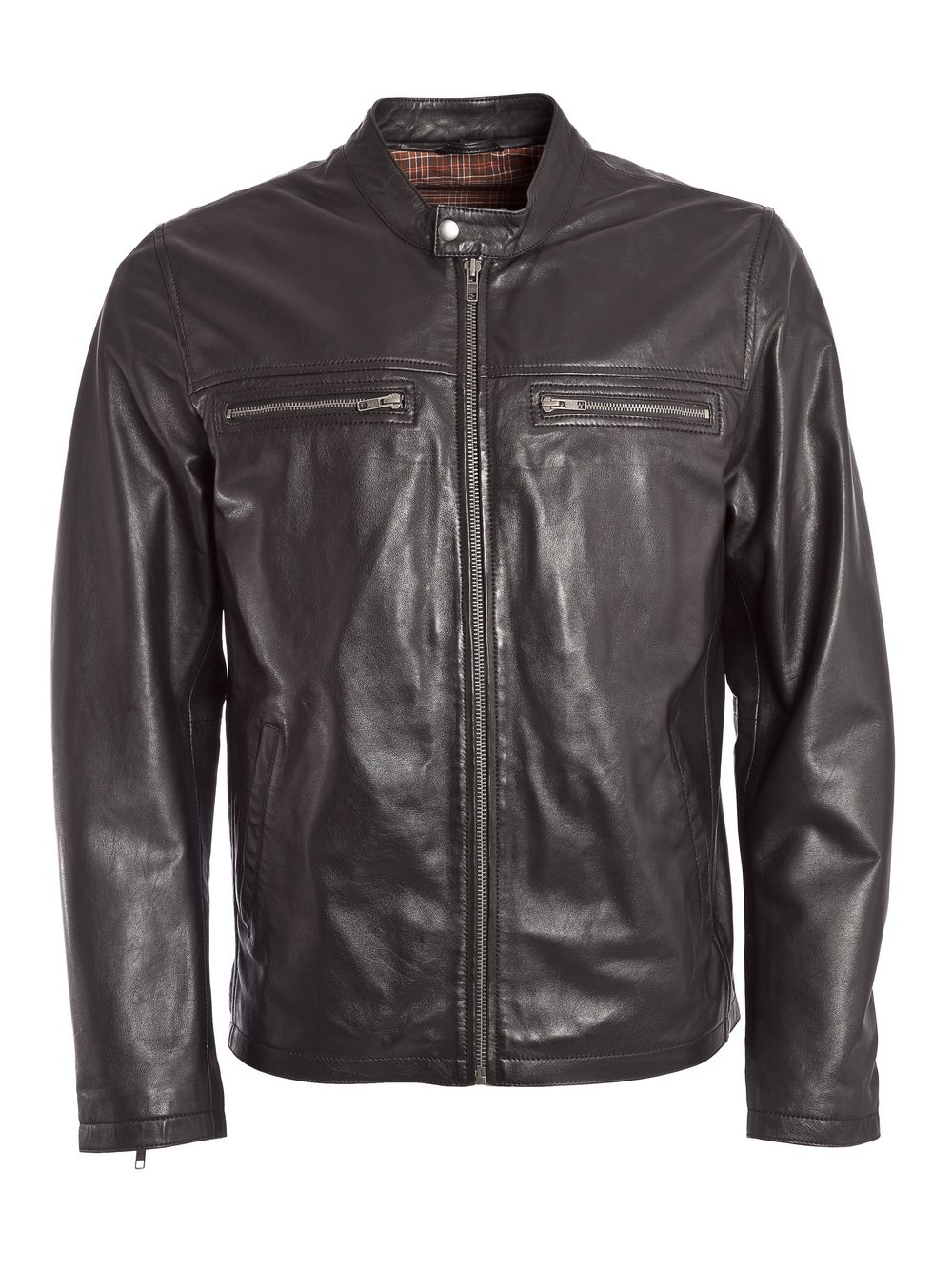 JCC Lederjacke Herren schwarz, 54