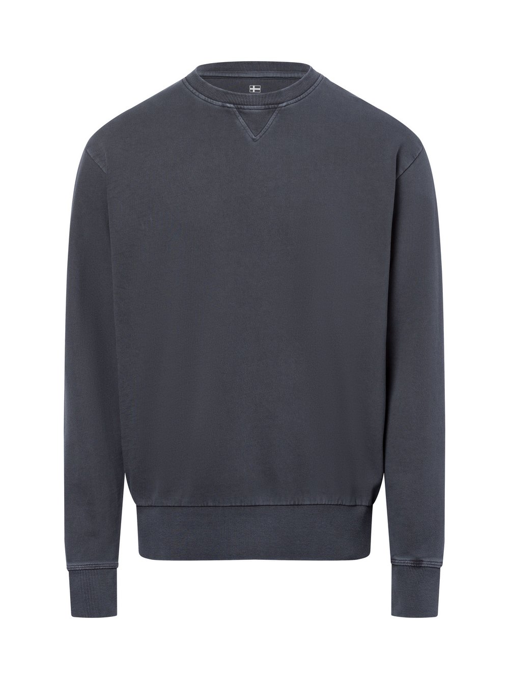 Nils Sundström Sweatshirt Herren Baumwolle schwarz, M