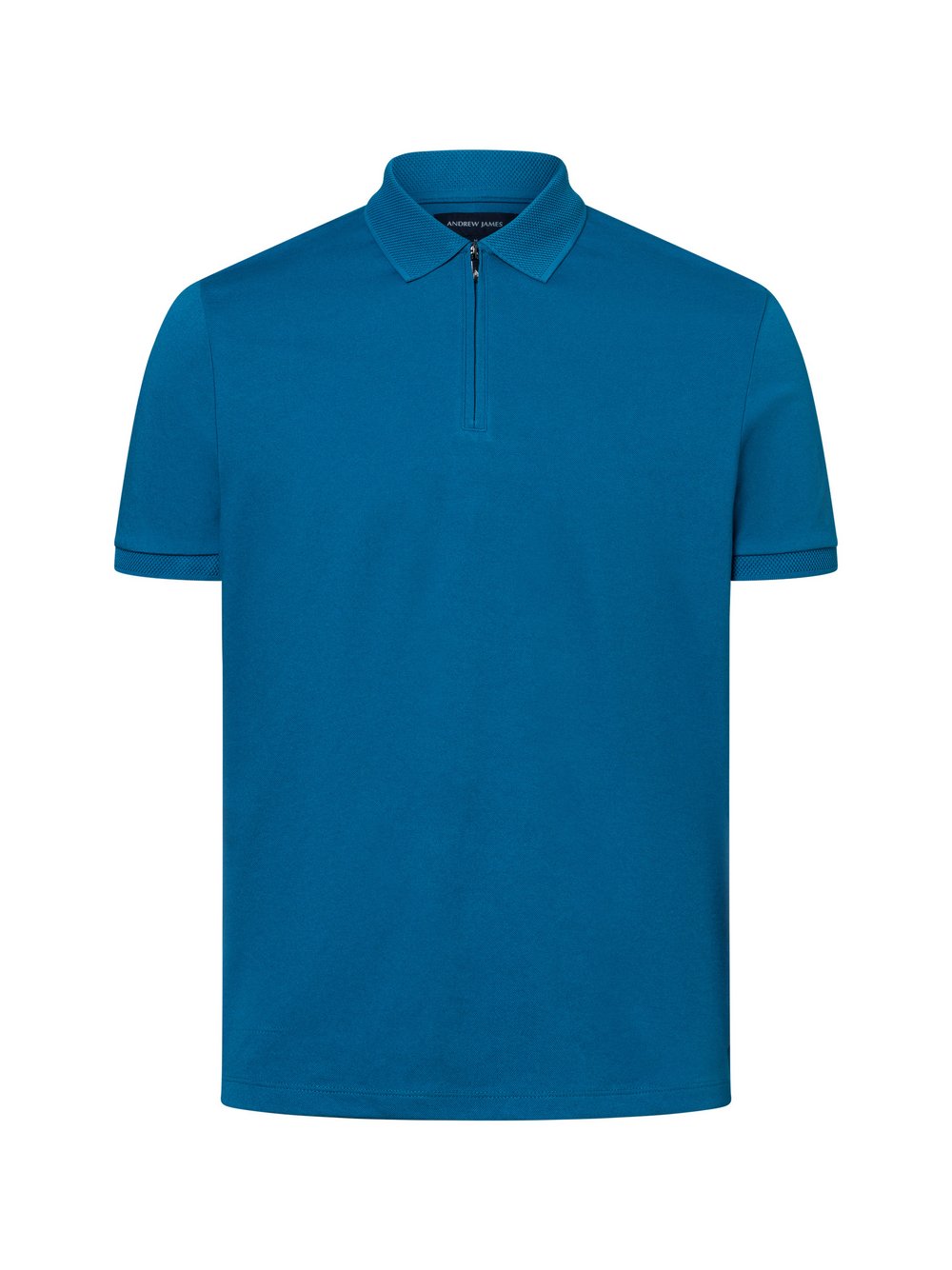 Andrew James Poloshirt Herren Baumwolle blau, XL