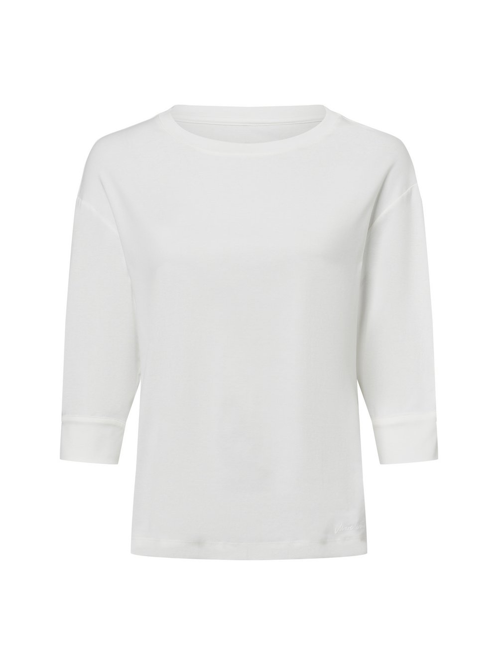 Marc Cain Langarmshirt Damen Baumwolle weiß, 36