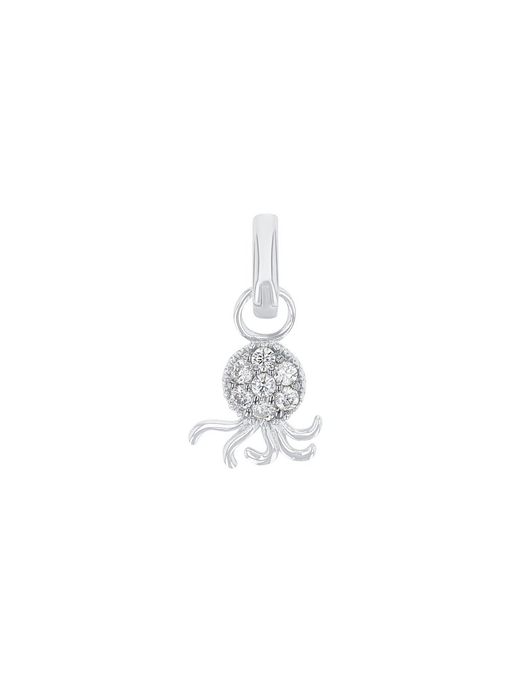 amor Charm Damen Sterlingsilber silber, ONE SIZE