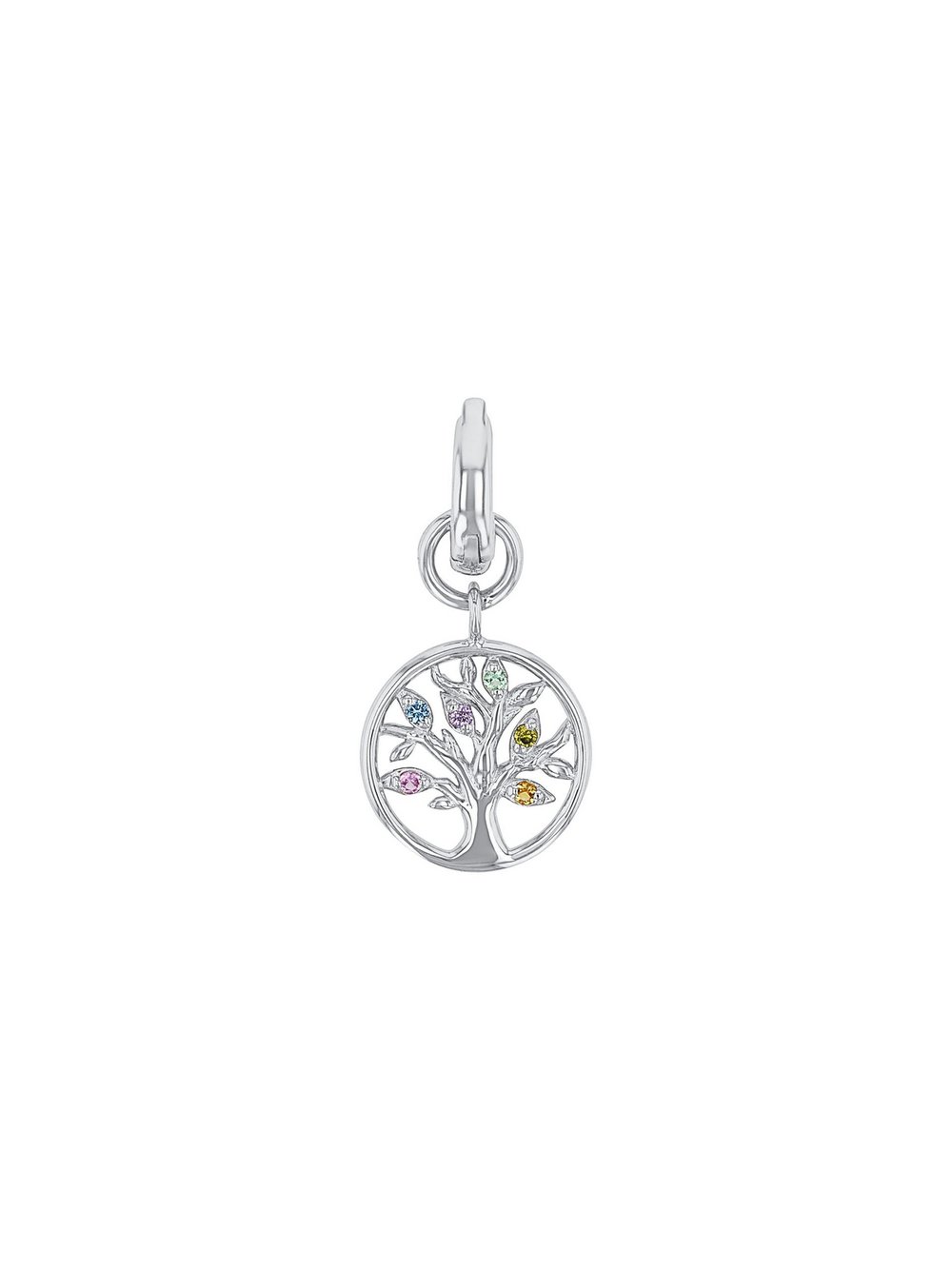 amor Charm Damen Sterlingsilber mehrfarbig, ONE SIZE