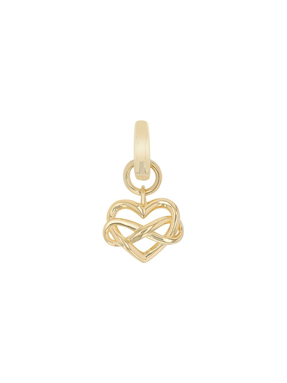 amor Charm Damen Sterlingsilber gold, ONE SIZE