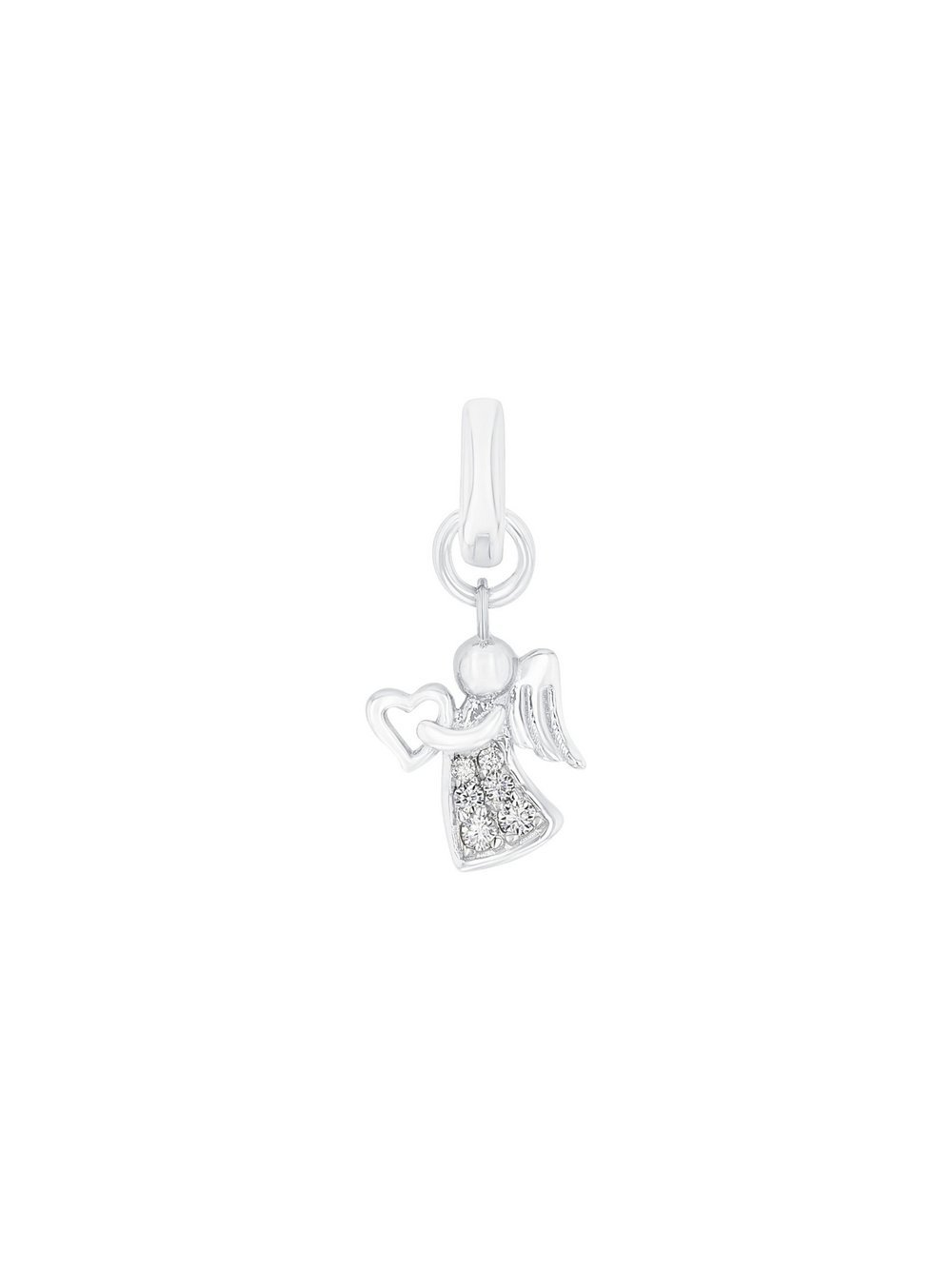 amor Charm Damen Sterlingsilber silber, ONE SIZE