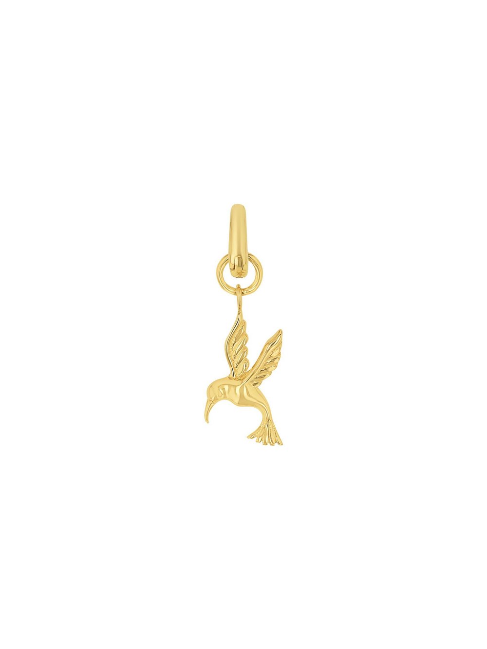 amor Charm Damen Sterlingsilber gold, ONE SIZE