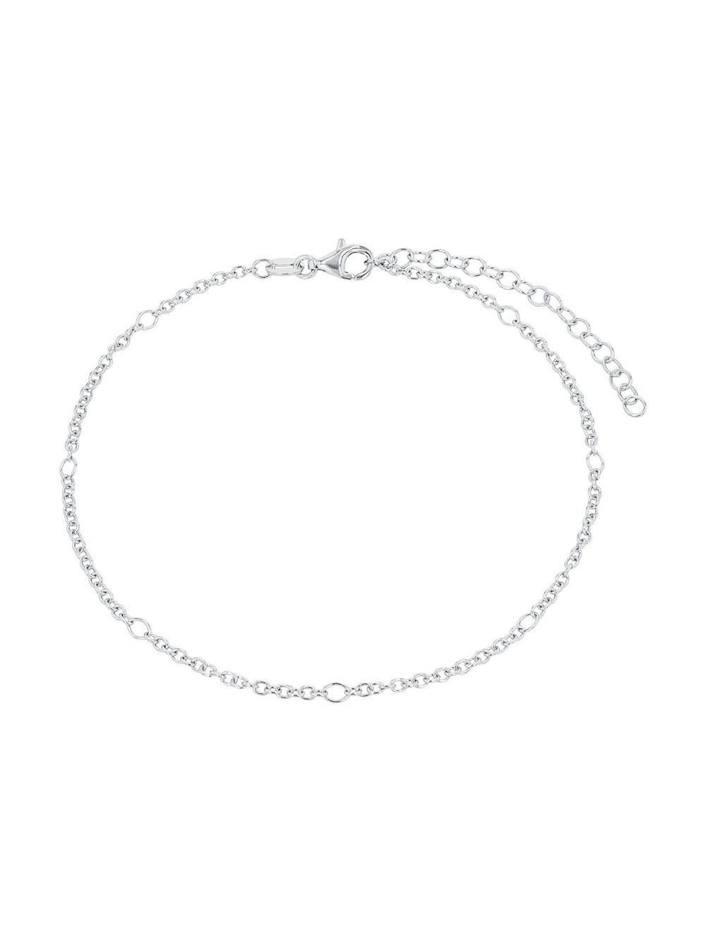 amor Fußkette Damen Sterlingsilber gold, 27