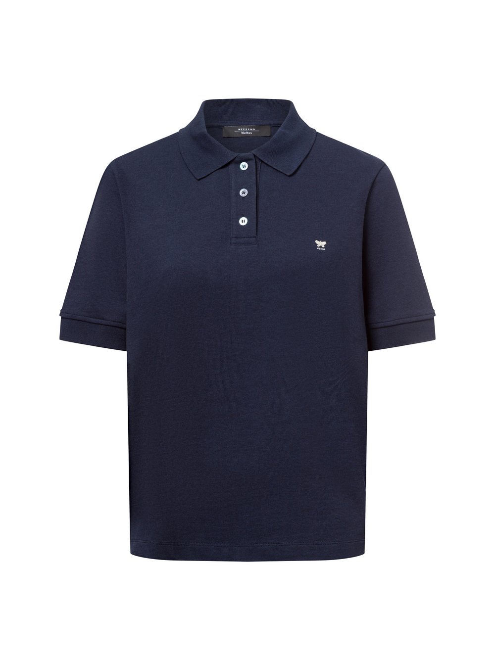 Weekend Max Mara Poloshirt Damen Baumwolle blau, S