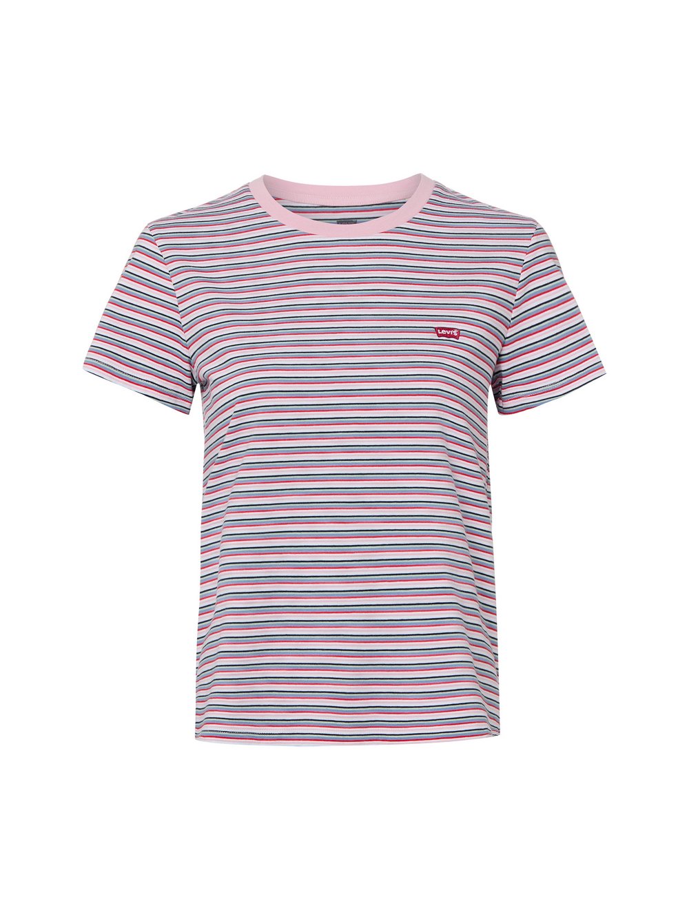 Thumbnail - Levi's T-Shirt Damen Baumwolle mehrfarbig gestreift, L