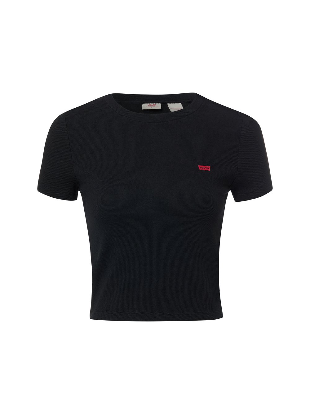 Levi's T-Shirt Damen Baumwolle schwarz, XS
