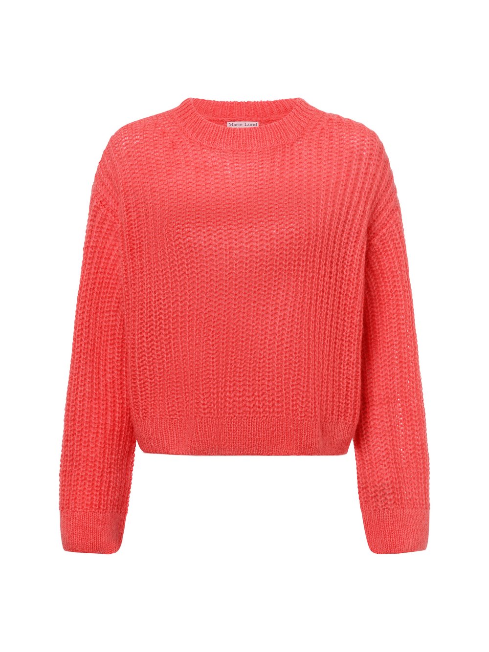 Marie Lund Strickpullover Damen Wolle rosa, M/L