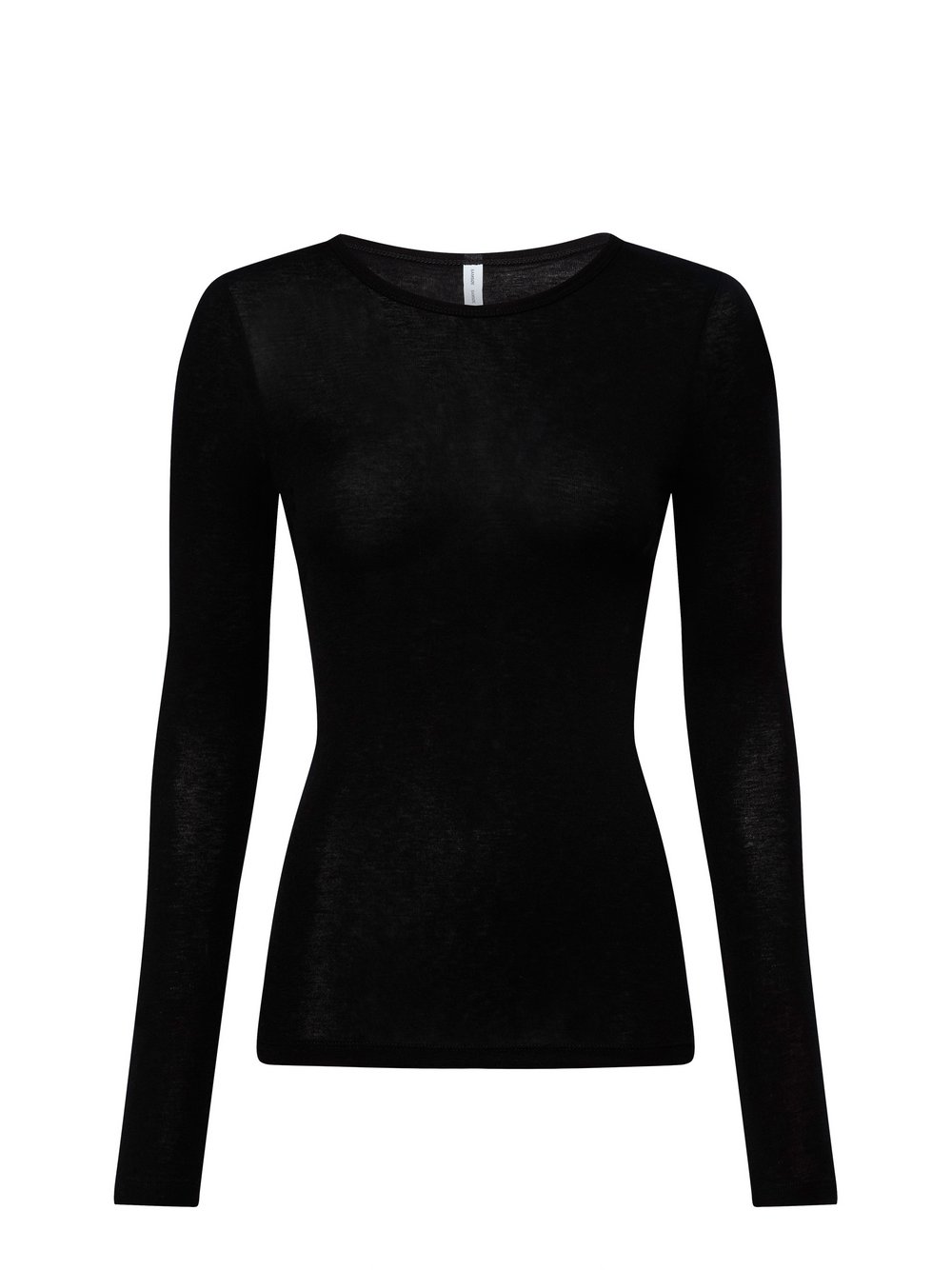 Thumbnail - Samsøe Samsøe Langarmshirt Damen Lyocell schwarz, L
