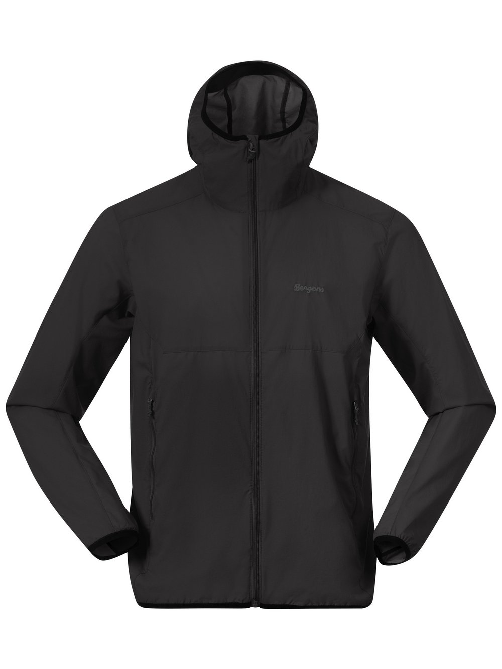 Bergans of Norway Windjacke Herren Polyamid schwarz, XXL