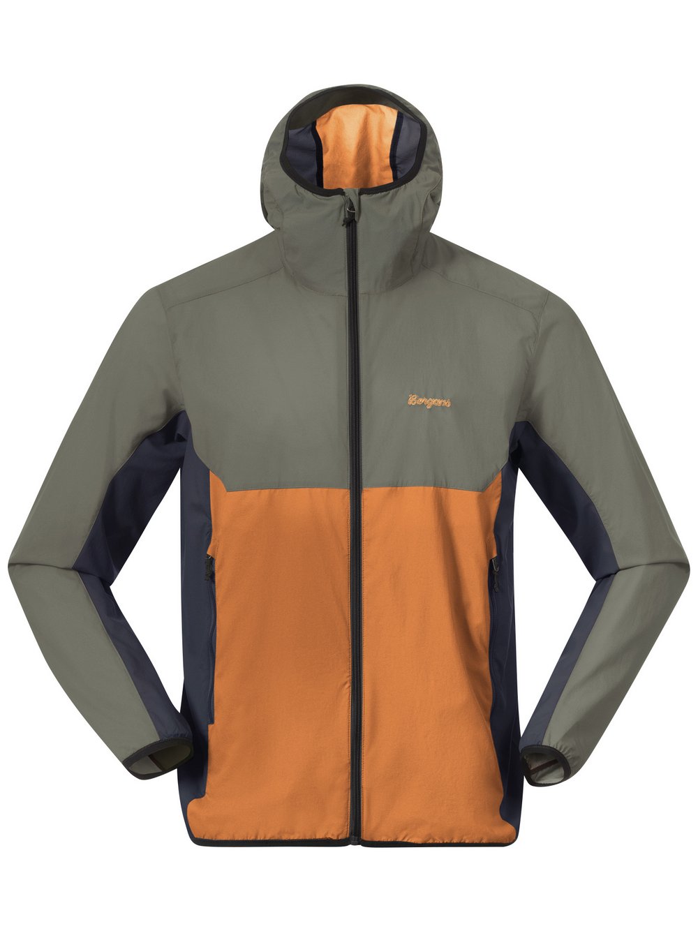 Bergans of Norway Windjacke Herren Polyamid orange, XXL