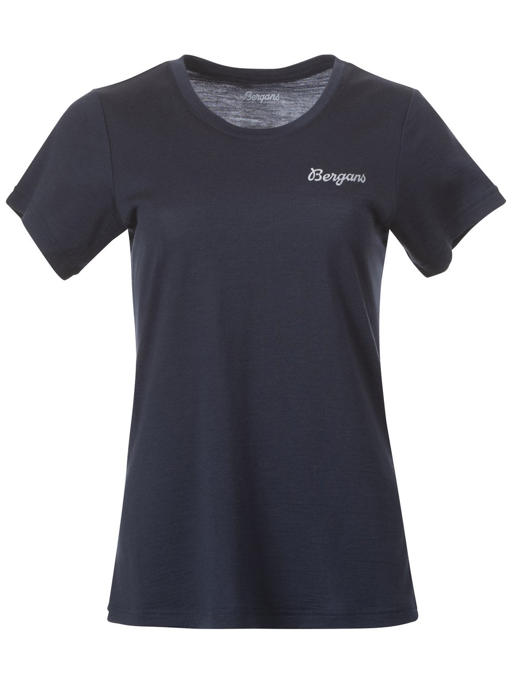 Bergans of Norway Kurzarm T-Shirt Damen Wolle blau, M