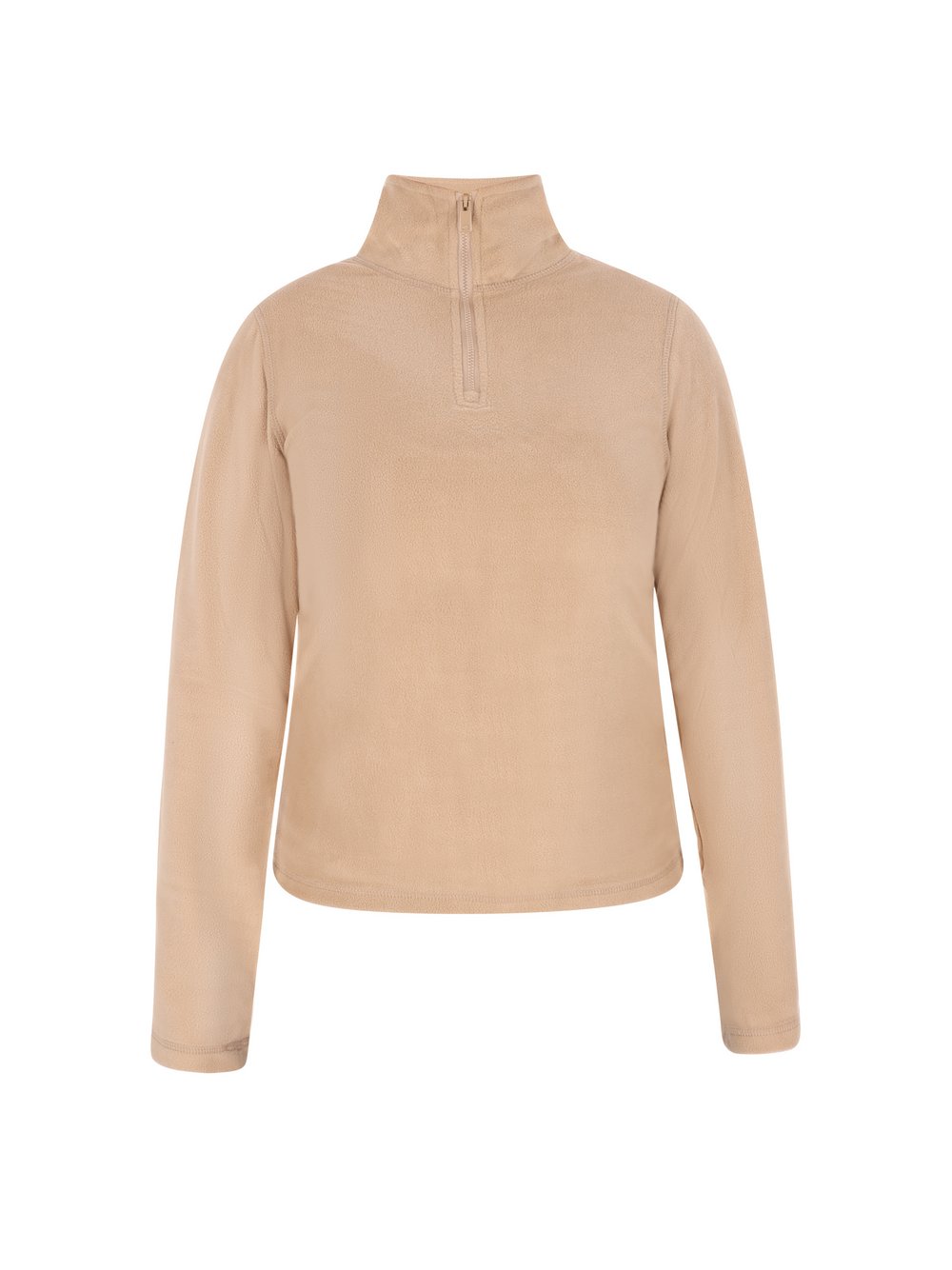 Faina Fleecepullover Damen beige, M