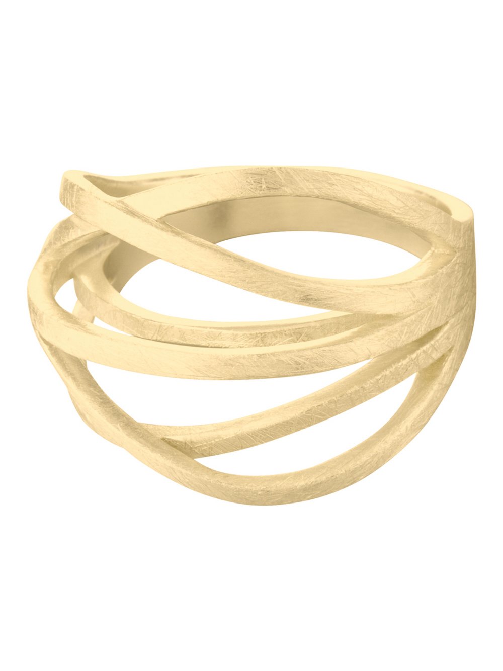 Heideman Ring Damen Edelstahl gold, 50