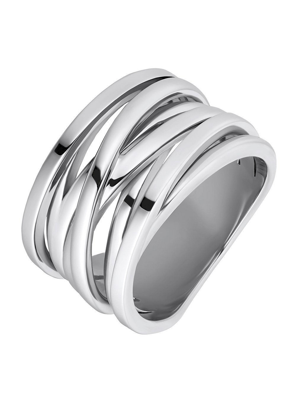 Heideman Ring Damen Edelstahl silber, 52