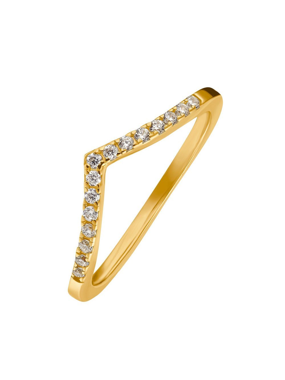 Heideman Ring Damen Edelstahl gold, 54