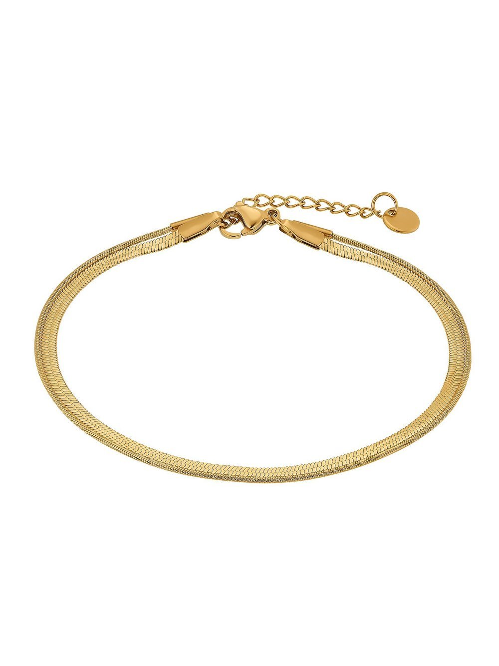 Heideman Armband Damen Edelstahl gold, ONE SIZE