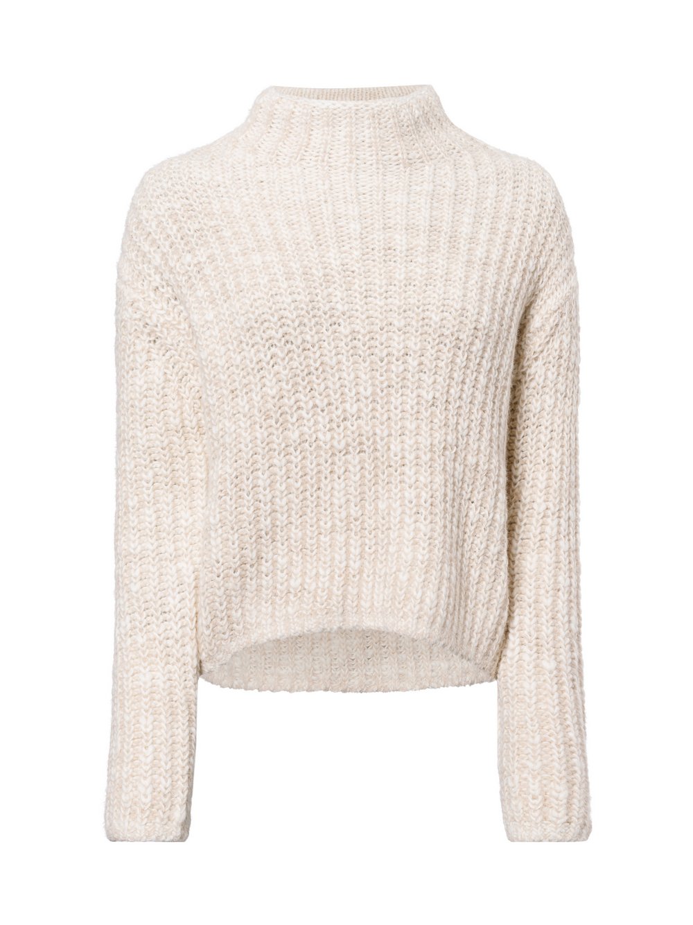 Opus Pullover mit Wollanteil Damen beige meliert, 40