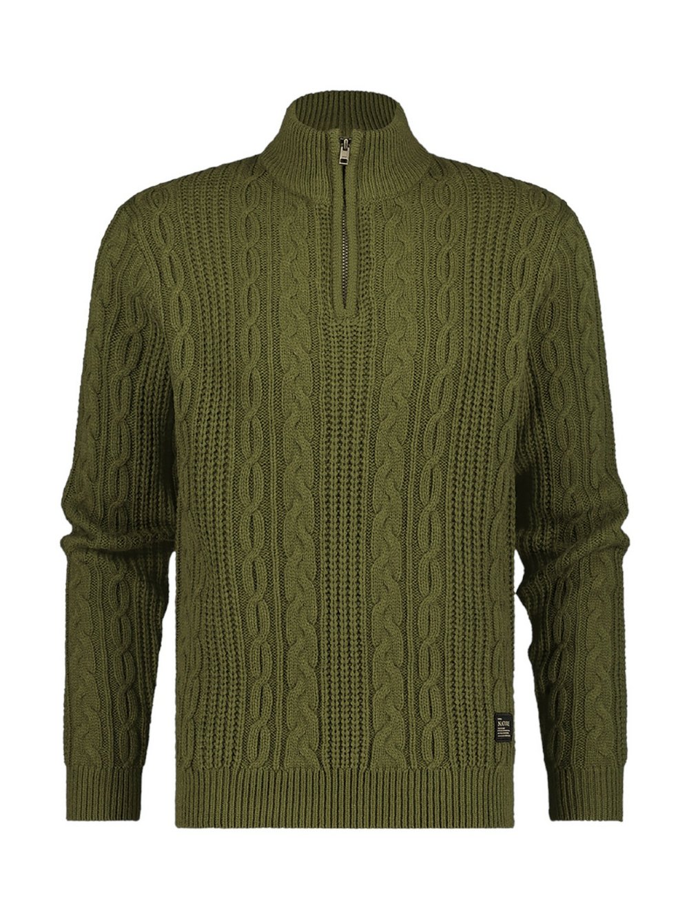 Human Nature Strickpullover Herren grün, XXL