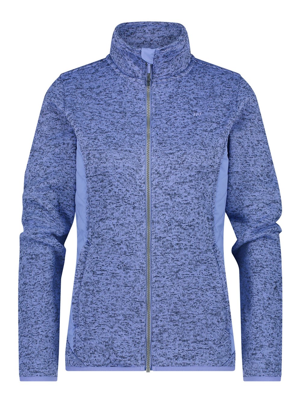 Human Nature Fleecejacke Damen blau meliert, XL